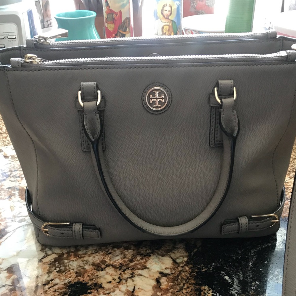 Tory Burch Grey Bag